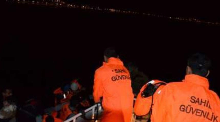 Kuşadası Ve Didim&rsquo;de 56 Ka&ccedil;ak G&ouml;&ccedil;men Yakalandı