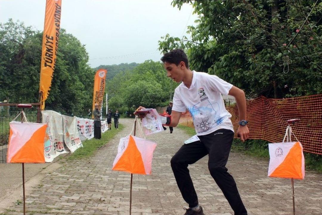 T&uuml;rkiye Oryantiring Şampiyonası D&uuml;zce&rsquo;de Başladı