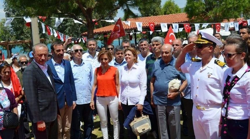 Didim&rsquo;de Z&uuml;beyde Hanımın Heykeli 19 Mayıs&rsquo;ta Adının Verildiği Parkta A&ccedil;ıldı