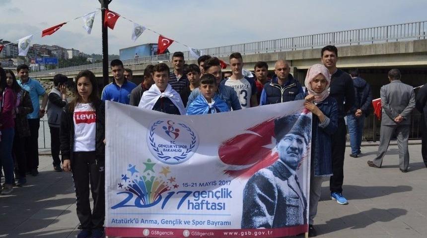 Alaplı&rsquo;da 19 Mayıs T&ouml;renle Kutlandı
