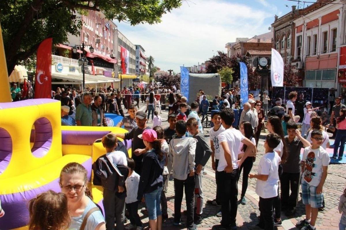 Edirne&rsquo;de 19 Mayıs, Spor Etkinlikleri İle Kutlandı