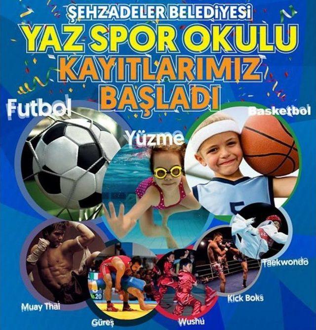 Şehzadeler’de Yaz Spor Okulları Kayıtları Başladı