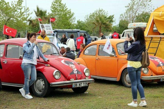 Samsun&rsquo;da Vosvos Tutkunlarından 19 Mayıs Konvoyu 2