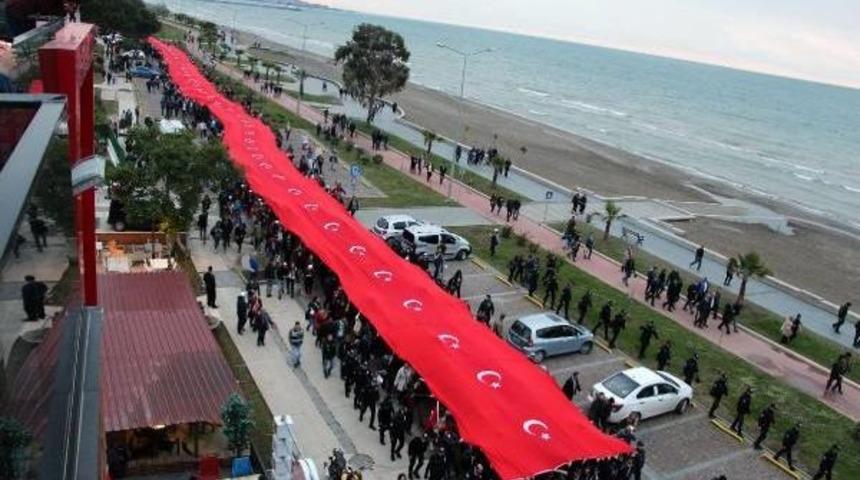 Samsun'da 19 Mayıs Kutlamalarına Yağmur Ertelemesi (3)