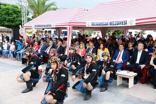 Başkan Çerçioğlu, Sultanhisar Çilek Festivaline Katıldı