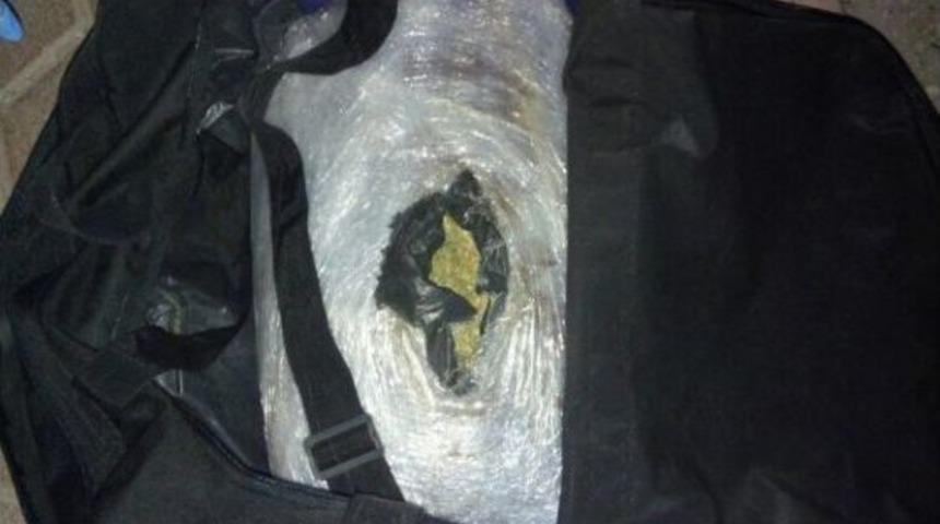 &Ccedil;antada 4 Kilo 320 Gram Esrar Ele Ge&ccedil;irildi