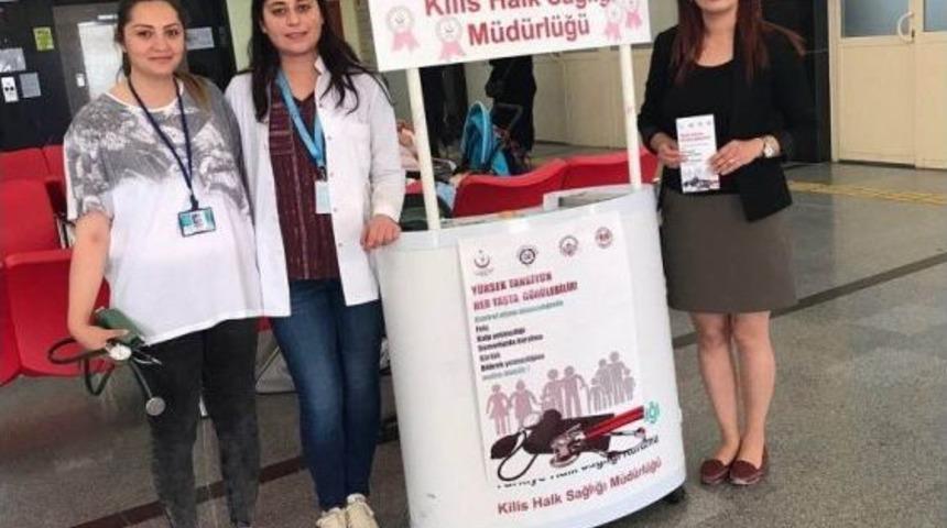 D&uuml;nya Hipertansiyon G&uuml;n&uuml; Nedeniyle Stant A&ccedil;ıldı