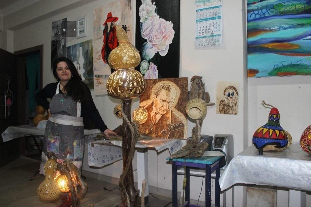 (&ouml;zel Haber) Su Kabaklarına Hayat Veriyor