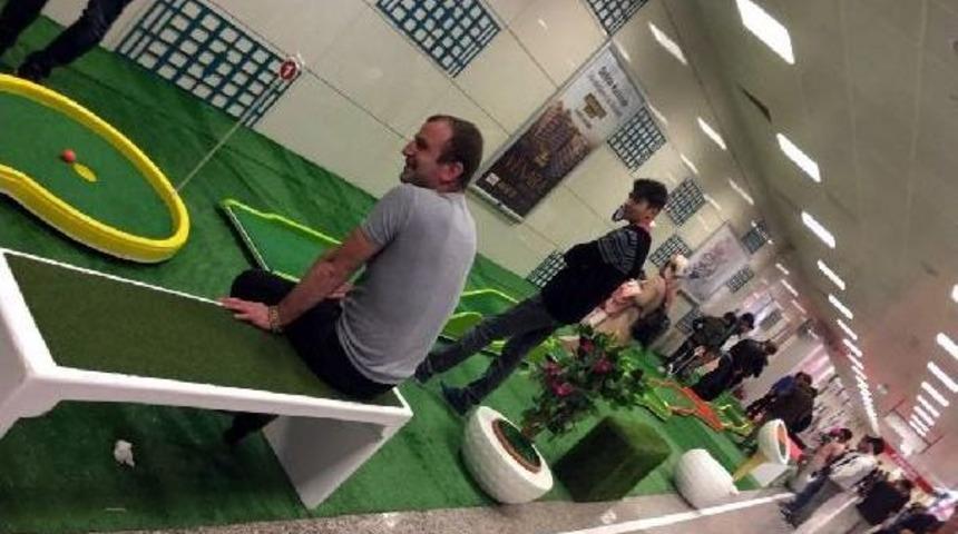 Yenikapı Metro İstasyonu, Spor Alanına Döndü