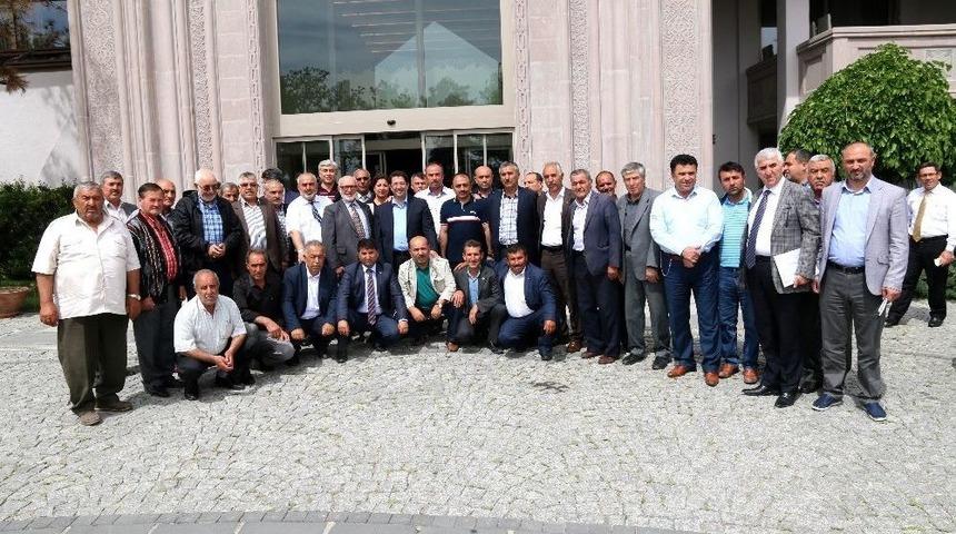 Başkan Yazgı Muhtarlarla İstişare Toplantısı D&uuml;zenledi