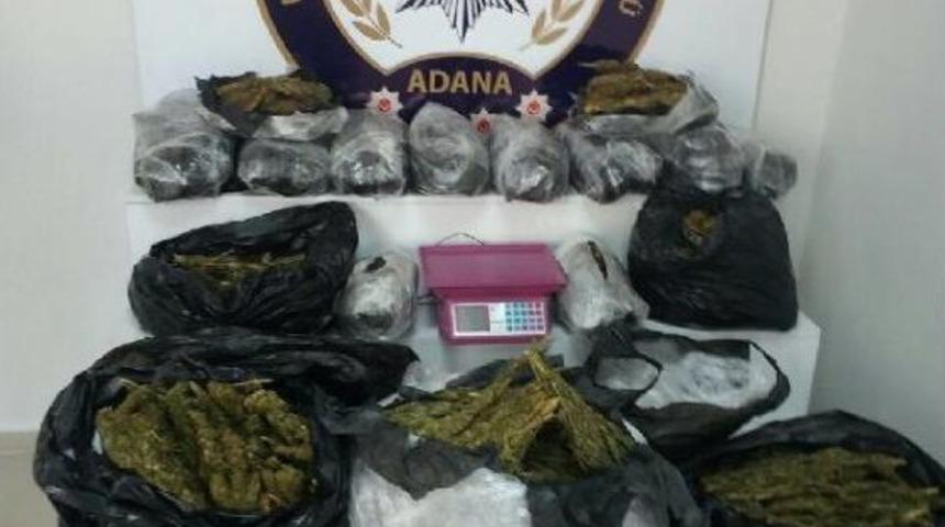 Adana'da Uyuşturucu Operasyonu: 10 G&ouml;zaltı