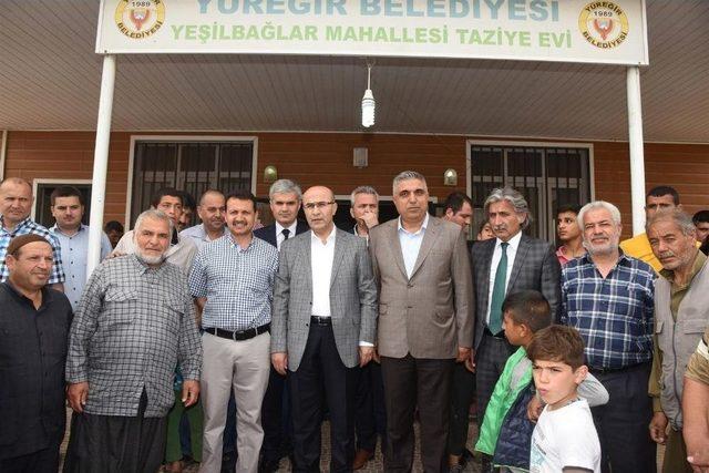 Vali Mahmut Demirtaş, Muhtar Ve Vatandaşlarla Buluştu