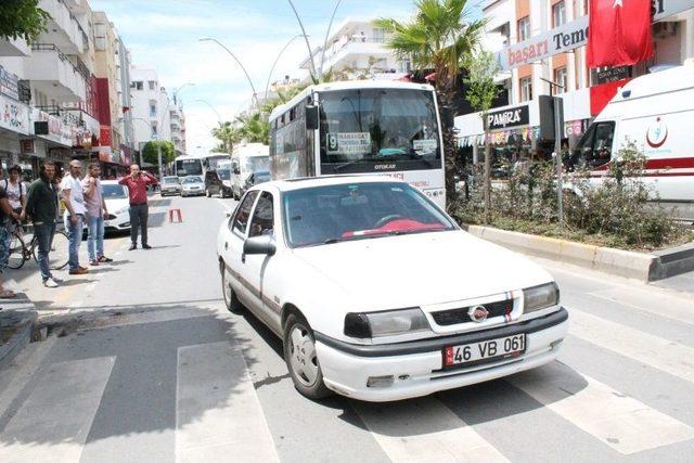 Manavgat’ta Motosiklet Kazası: 1 Yaralı