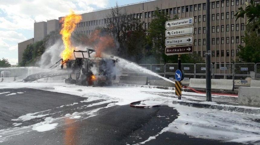 Ankara Adliyesinde Doğalgaz Patlaması