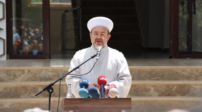 Diyanet İşleri Başkanı Prof. Dr. Mehmet G&ouml;rmez, Diyarbakır&rsquo;da