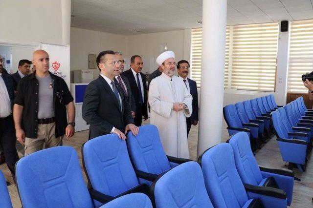 Diyanet İşleri Başkanı Prof. Dr. Mehmet Görmez, Diyarbakır’da