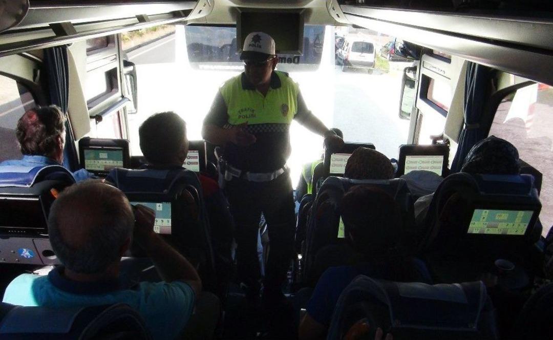 Tur Otob&uuml;slerinde Sıkı Denetim