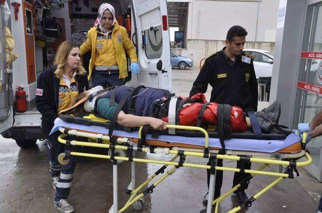 Seydişehir&rsquo;de Trafik Kazası: 2 Yaralı 2