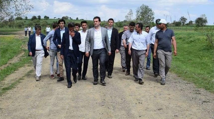 Ak Partililer Yağmur Ve Ş&uuml;k&uuml;r Duası Organizasyonuna Katıldı