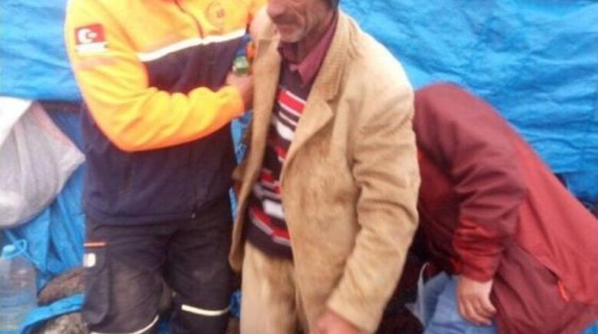 Kaybolan &Ccedil;obanı Afad Ekipleri Buldu