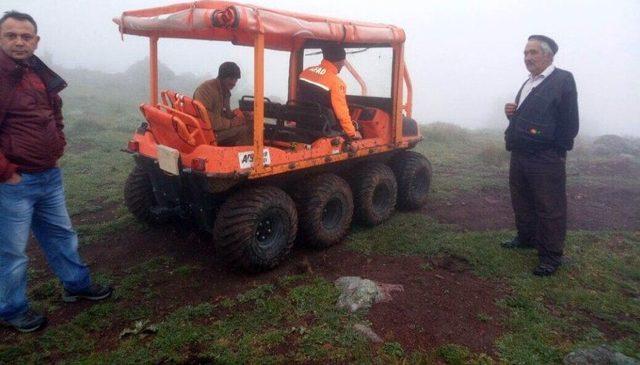 Kaybolan Çobanı Afad Ekipleri Buldu