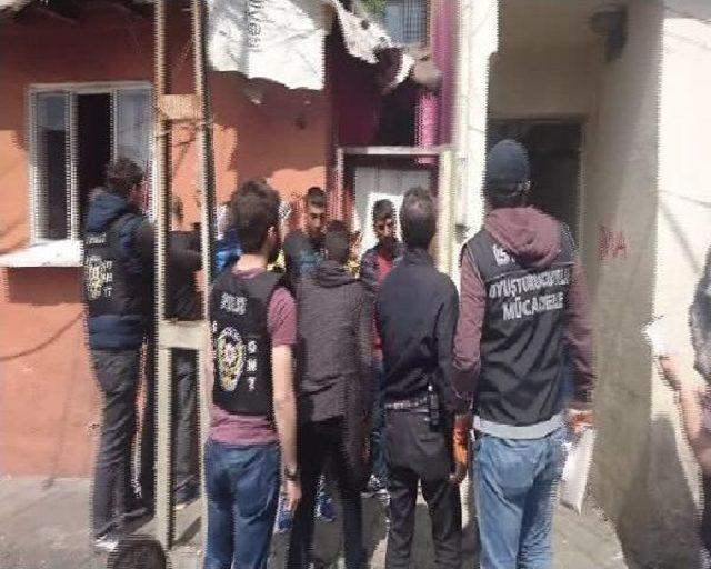 Kuştepe'de Polis Operasyonu: 8 Gözaltı