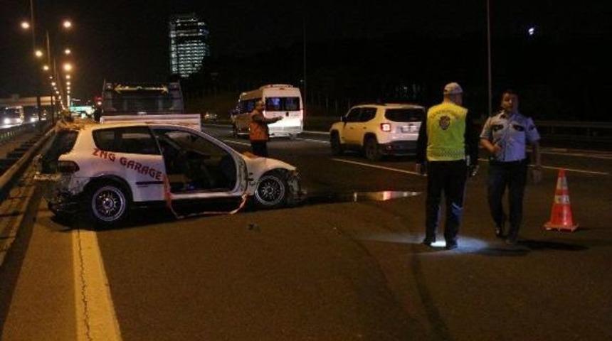 Tem Otoyolu'nda Kaza: 1 &Ouml;l&uuml;