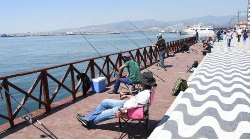 K&ouml;rfez Olta Balık&ccedil;ısının Y&uuml;z&uuml;n&uuml; G&uuml;ld&uuml;r&uuml;yor