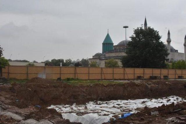 Mevlana Müzesi'ndeki Bin Yıllık 'gülbahçesi'ne Ek Bina Projesine Tepki