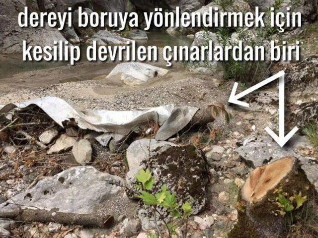 Alakır'da Hes'çilerin 'debimetre Oyunu'