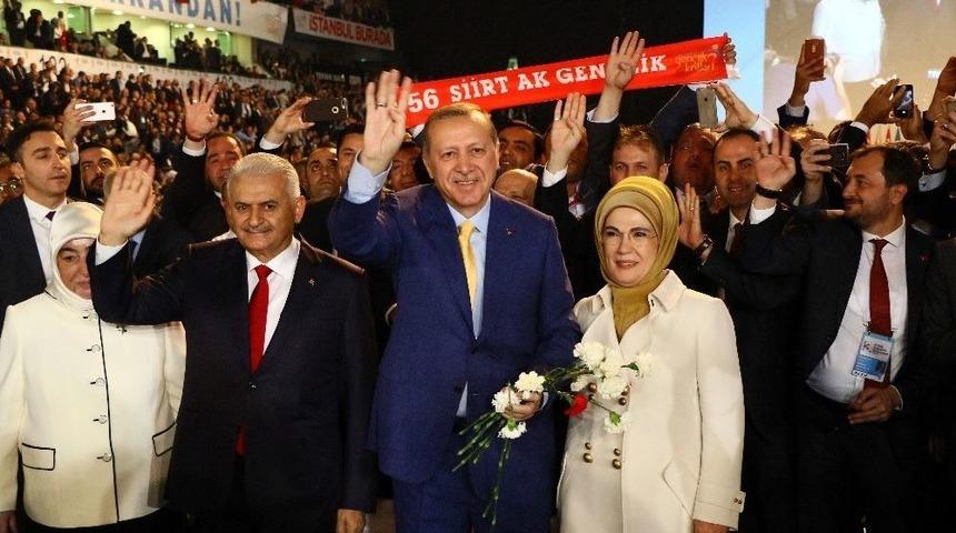 Cumhurbaşkanı Erdoğan İle Başbakan Yıldırım Ankara Arena&rsquo;da