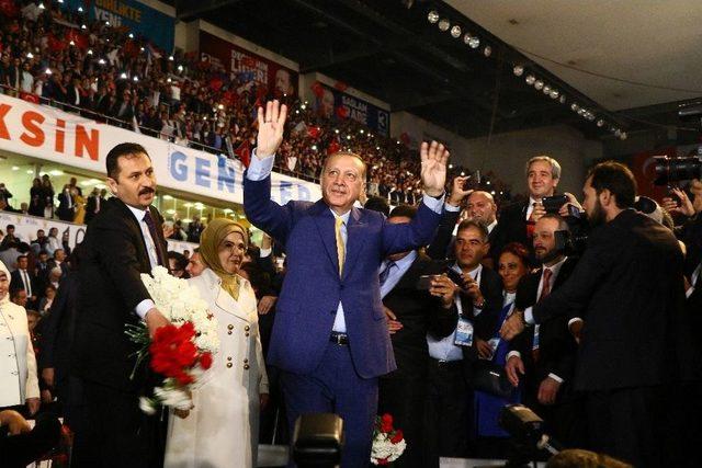 Cumhurbaşkanı Erdoğan İle Başbakan Yıldırım Ankara Arena’da