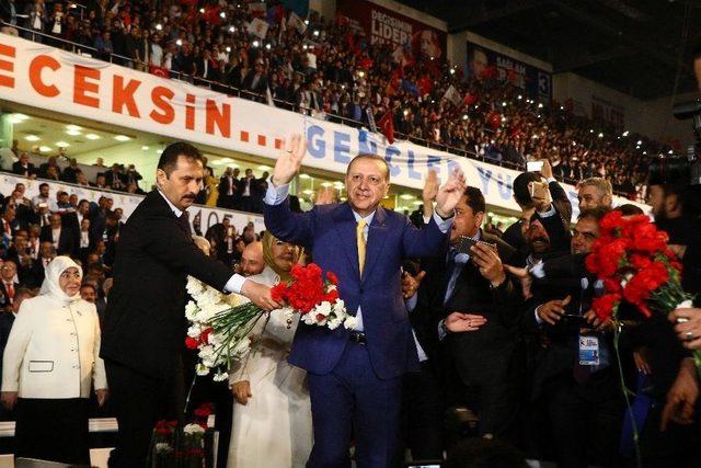 Cumhurbaşkanı Erdoğan İle Başbakan Yıldırım Ankara Arena’da