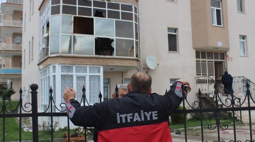 T&uuml;p Patlamasından Yara Almadan Kurtuldu