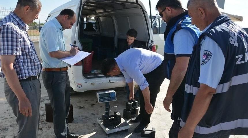 Kiraz Pazarında Zabıta Denetimi