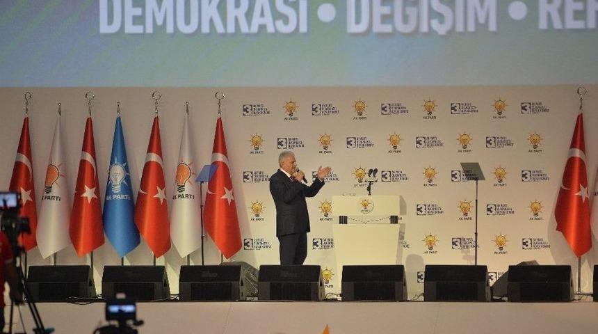 Başbakan Yıldrım&rsquo;dan Genel Başkan Sıfatıyla Son Konuşma