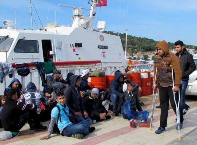 Çeşme'de 187 Kaçak Göçmen Yakalandı