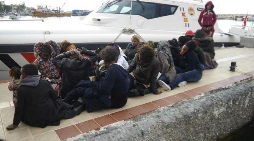 &Ccedil;anakkale'de 41 G&ouml;&ccedil;men Yakalandı