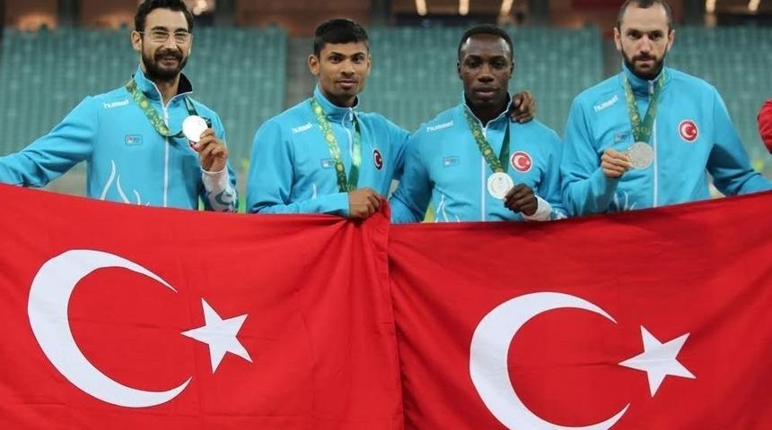 Bak&uuml;&rsquo;de Atletizmden 21 Madalya