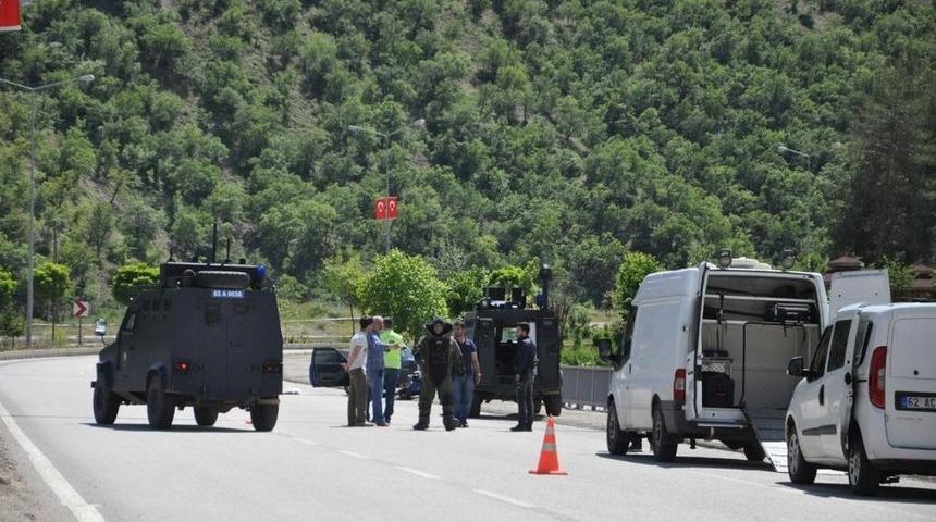 Tunceli&rsquo;de Ş&uuml;pheli Ara&ccedil; Polisi Alarma Ge&ccedil;irdi