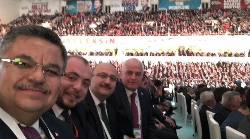 Başkan Yağcı, Ak Partinin 3. Olağan&uuml;st&uuml; Kongresine Katıldı