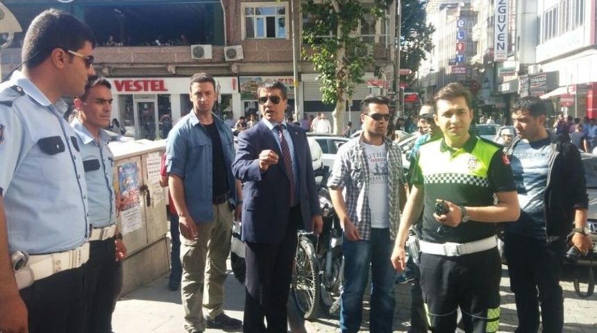 Ceza Gerginliğine Emniyet M&uuml;d&uuml;r&uuml; M&uuml;dahale Etti