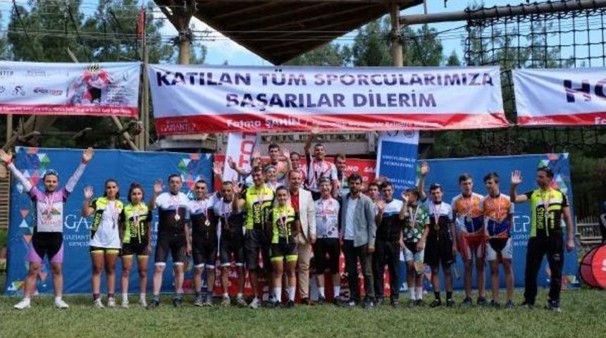 Dağ Bisiklet&ccedil;ileri Gaziantep'te Ter D&ouml;kt&uuml;