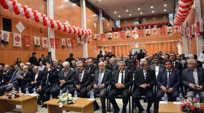 G&uuml;m&uuml;şhane&rsquo;de Mhp İl Kongresi Yapıldı