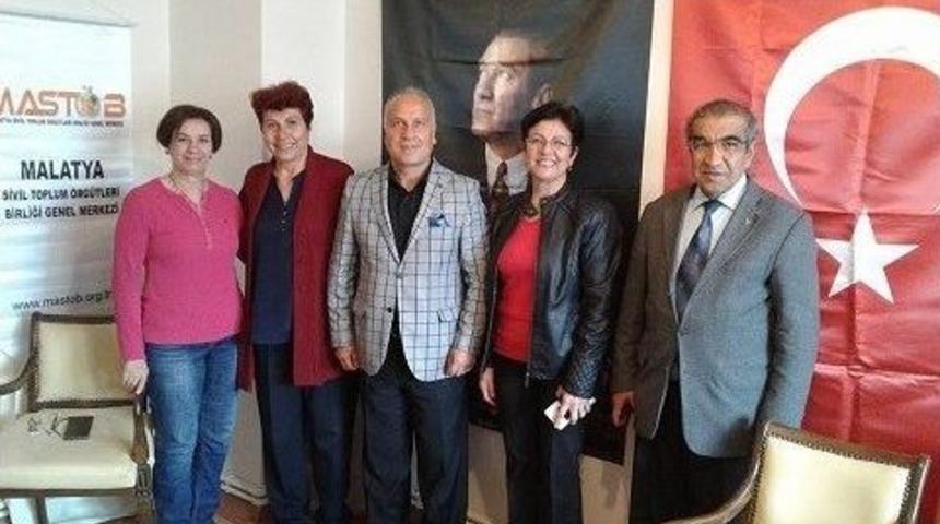 Ankara Elazığlılar Derneği&rsquo;nden Mast&ouml;b&rsquo;e Tebrik Ziyareti