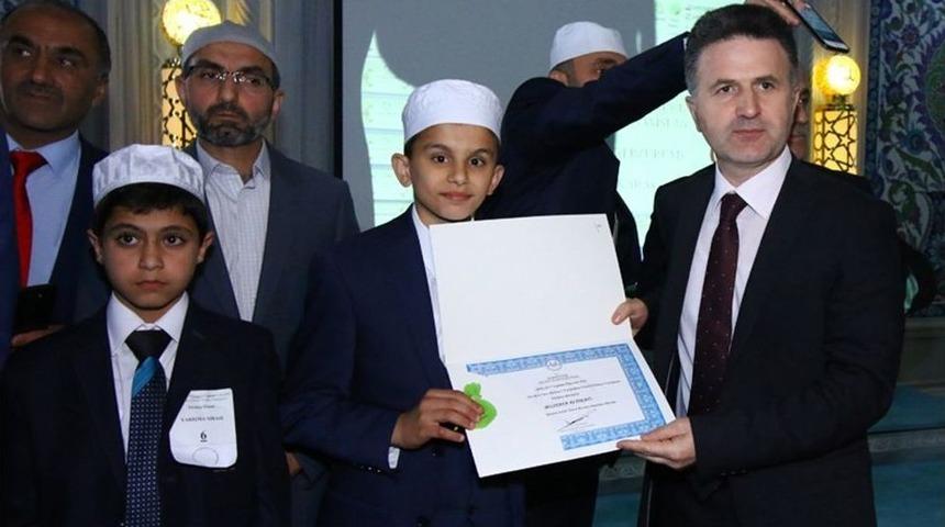Kur&rsquo;an-ı Kerim Birincisi Samsun&rsquo;dan