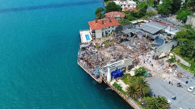 Yıkılan Reina Havadan Böyle Görüntülendi 1