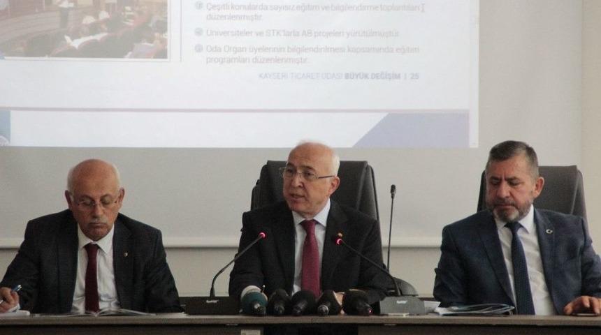 Başkan Hi&ccedil;yılmaz Kto&rsquo;nun 4 Yıllık Faaliyetlerini Anlattı