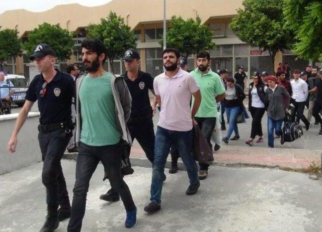 Mersin de 19 Pkk Ş&uuml;phelisi Adliyede 1