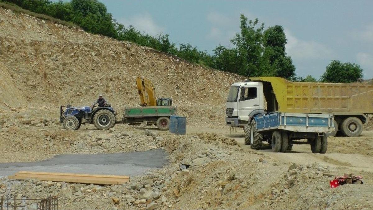 Ak&ccedil;akoca Arıtma Tesisi Hızla Y&uuml;kseliyor